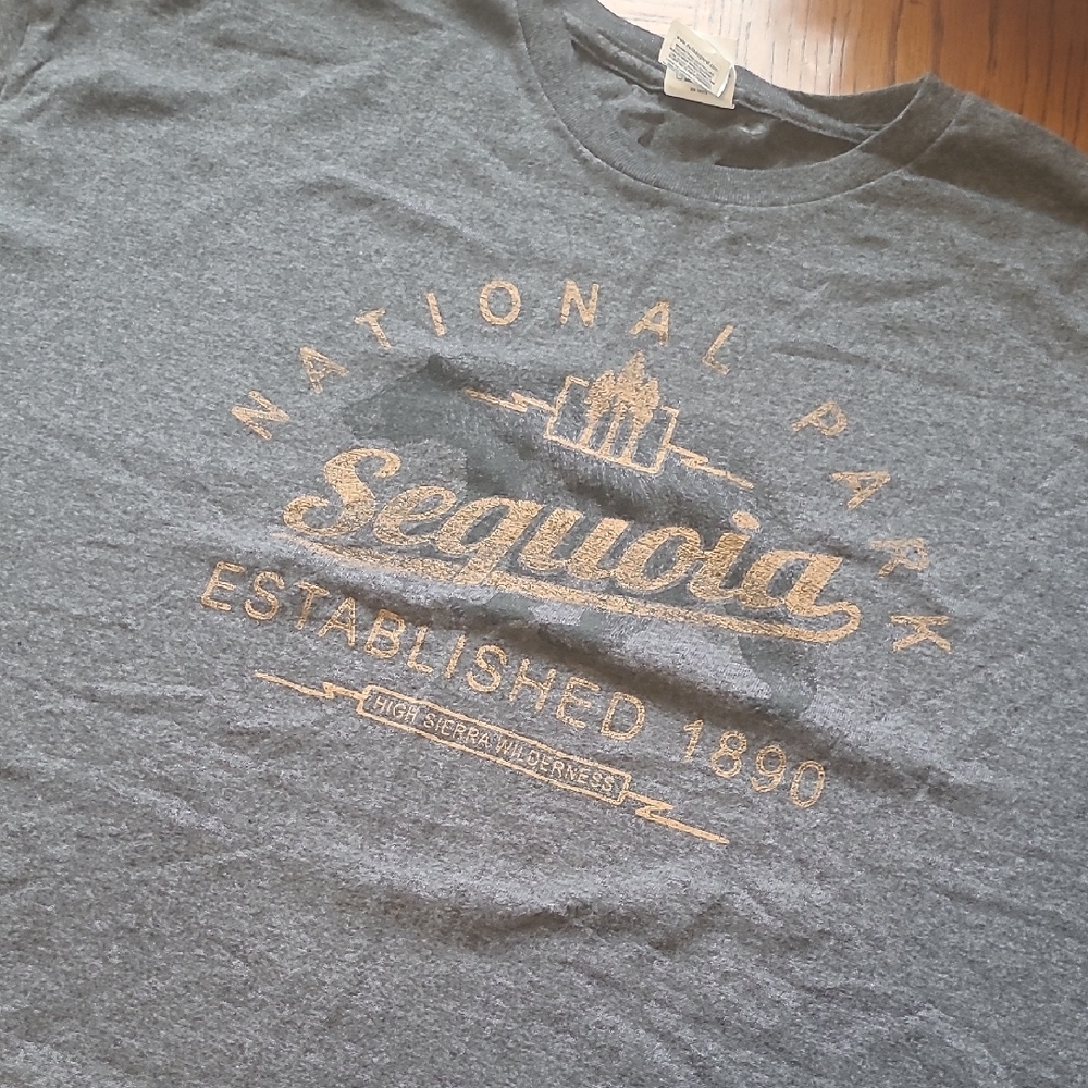 Gray Sequoia National Park T-Shirt